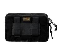 Elmon General Pouch 1L - Horizontal Belt-Mounted Case with Dual Zipper and Drain Hole