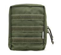 ELMON Medic Pouch GEN III - MOLLE Compatible First Aid Kit Transport with Internal Organizer - Olive Green