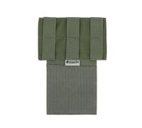 Elmon PC Velcro Side Wing MOLLE GEN III - Adjustable MOLLE Pouch Attachment For Tactical Plate Carriers, Olive Green