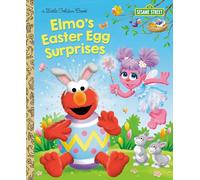 Elmo's Easter Egg Surprises (Sesame Street: Little Golden Books)