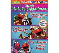 Elmo's Learning Adventures: Triple Feature [DVD] [Region 1] [US Import] [NTSC]