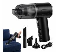 ElmRui Handheld Vacuum Cleaner Cordless for Car Cleaning | Portable hand held vacuum with powerful suction, washable filter and Type-C charging for home and car