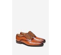 'Elms' Premium Leather & Suede Oxford Shoes Alexander Pace Tan 8