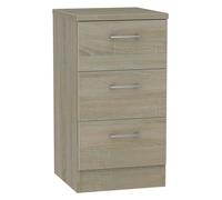 Elmsett Slim Chest of Drawers Brown 3 Drawers