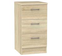Elmsett Slim Chest of Drawers Natural 3 Drawers