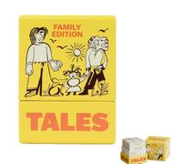 Elmsley Family Conversation Cards, Tales Cards,150 Meaningful Question Prompts, Family Bonding Card Games, Help build deeper connections for Families Couples Teens Adults