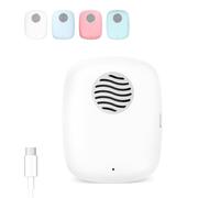 ELMWAY UV Toothbrush Sanitizer Case - Portable Sanitizer with Fan & Mirror - USB Rechargeable - Travel UV Sterilizing Toothbrush Cover - White
