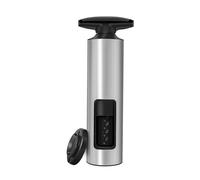 ELMWAY Wine Opener Set - Manual Self-Pull Corkscrew with Foil Cutter, Brushed Stainless Steel, Power-Free and Easy to Use - No Battery Worries, Built to Last with a Reliable Manual Design - 2-in-1