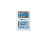 Prym No's 70/80/90/100 Standard Assorted Sewing Machine Needles, Metal, Silver, 4.8 x 3.2 x 0.6 cm