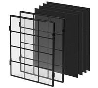 Elnuliros AP-1512HH Filter Replacement, Replacement Filter Compatible with Coway Airmega AP-1512HH and Airmega 200M Air Purifi-ers, 2 Washable Pre-Filters and 4 Activated Carbon Filters