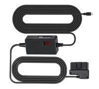 Elnwnnkc 12-24V to 5V 3A Power Cable USB/USB C Port with Switches 24 Hour Driving Recorder Parking Monitors Power Cable