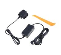 Elnwnnkc 12-24V to 5V 3A Power Cable USB/USB C Port with Switches 24 Hour Driving Recorder Parking Monitors Power Cable