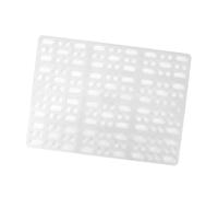 Elnwnnkc 12lots Practical Pet Accessories Offering Breathable and Antislip Features for Safe, Dry Habitats of Small Animals Rabbits Foot Pad