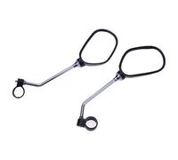 Elnwnnkc 2pcs Electric Scooter Mirroring Mountain Bike Durability Reflective Mirroring for Safe Cycling Durability