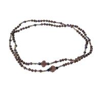 Elnwnnkc 2pcs Men Wooden Beads for Cross Bracelets Prayer Chain Catholic Women Yoga Jewelry Charms Butterfly Chain Necklace