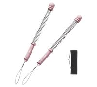 Elnwnnkc 2pcs Portable Workout Rope Durability Arm Strength Rope Ergonomic Fitness Grip Ropeless Battle Ropes Home Fitness Rebounds Nonslip Cordless Battle