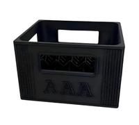 Elnwnnkc 3D Printed Battery Organiser Holder Stackable Battery Storage Box Holds 30 3A Or 20 2A Batteries for Home