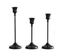 Elnwnnkc 3Pcs Elegant Metal Holders Features Rusts Resistant Coating and Different Height for Decoration Flexibility Wedding Holders