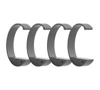 Elnwnnkc 4Pieces Practical Desk Edges Purse Hook for and Table Organizers Effective Aluminum Hanger for Bags and More Adjustable Hook