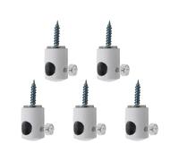 Elnwnnkc 5Pcs Modern Metal Chandelier Lighting Hooks Wire Grip Hanging Plate Clips for Ceiling Light Cord Management Enduring Modern Metal Chandelier Lighting Hooks