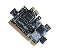 Elnwnnkc A1105 Upgraded Motherboards Diagnostic Card with LED Indicators for CPU DRAM VGA HDDs Debugging and Clock Signals Display Upgraded Motherboards Debuging Card