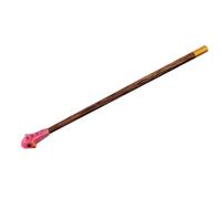 Elnwnnkc And Safe Fish Toy Stick Wood Resin for Mental Stimulation Fish Enrichment Wooden Fighter Stick