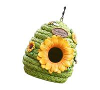 Elnwnnkc Artistic Blossom Shaped Bird Shelter Featuring Detachable Base for Simple Cleaning and Hanging Cord Cell Bird Nest