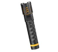 Elnwnnkc Backup Handheld Flashlight, Long Distance IP65 Torch for Outdoor Search Daily Carry Camping Bag and Field Use, Black Night Search Worklight Handheld Lamp Fishing Light Outdoor Beam