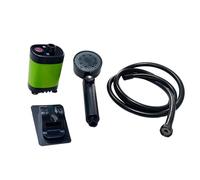 Elnwnnkc Camping Shower with Digital Temperature Display USB Recharging Electric Shower for Hiking Camping Travel Outdoor