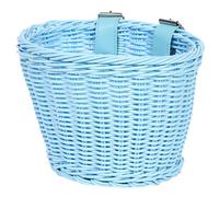 Elnwnnkc Childrens Bicycles Front Basket Waterproofs Wovens Bikes Kid Bicycles Wicker for Boy Girl Handlebars Bikes