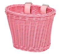 Elnwnnkc Childrens Bicycles Front Basket Waterproofs Wovens Bikes Kid Bicycles Wicker for Boy Girl Handlebars Bikes