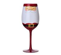 Elnwnnkc Christmas Themed Tall Wine Glass Goblet Stemwares Beverage Drinking Cup Sophisticated Champagne Flute for Parties Christmas Party Essential