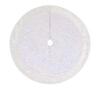 Elnwnnkc Color Sequins Plush Christmas Tree Skirt Christmas Decorations Tree Apron Merry Ornament Carpet