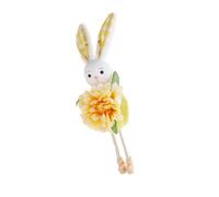 Elnwnnkc Colorful Easter Hare Ornament Polyester Hare Figure Pendant for Holiday Decoration Indoor and Outdoor Use Spring Decoration