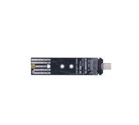 Elnwnnkc Compactly USB to NVME Disk Adapter for Quick Installation Easy Use in Various Scenario for 2280 2260 2242 NVME Adapter
