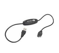 Elnwnnkc Computer Fan Adapter Cable USB 5V to 12V Fan Cable with Adjustable Speed for Case Cooling and More Applications Adjustable Speed Wire