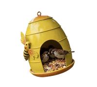 Elnwnnkc Duty Iron Bird Feeding Tray with Safe Cover Perfect for Various Cage Types and Birds High Temperature Paint Bird
