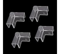 Elnwnnkc Easyly Install Aquariums Edges Protectors Offering Against Collisions Tilting and Water Leakage Protective Corner Guards