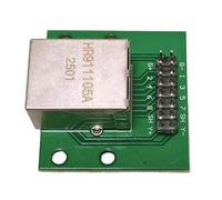 Elnwnnkc Efficient Networking RJ45 Adapter for 8Pin Use Supporting Fast Data Transfer and Connection Integrity Ethernet Splitter
