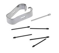 Elnwnnkc Fiber +Titanium Alloy Tips for Maker Wear Resistance Enhancement Note Taking Fine Hard Nibs Polyester Fiber Wear Resistance Enhancement Nibs