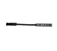 Elnwnnkc Flexible Mkey Risers Cable PCIe5.0 Gen5 for NVMe HDDs 2280 22110 Silver Plateds Fast Speed Wire NVMe Hdds Extension Cable