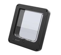 Elnwnnkc Frid Secure Metal Door Auto-Sensing Entry Construction Energy-Efficient Renter-Friendly Installation for Apartments Frid Pet Door