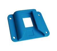 Elnwnnkc Front Carriers Block Adapter with Screw Folding Bicycles Bag Basket Bracket Folding Bicycles Bag Rack Mount Base Folding Bike Front Bag Bracket