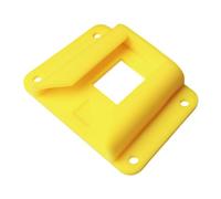 Elnwnnkc Front Carriers Block Adapter with Screw Folding Bicycles Bag Basket Bracket Folding Bicycles Bag Rack Mount Base Folding Bike Front Bag Bracket