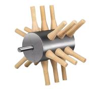 Elnwnnkc Gentle Effective Chicken Plucker Attachment Natural Rubber and Stainless Steel for Poultry Plucking Processing Use Poultry Plucker Machine