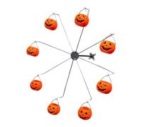 Elnwnnkc Halloween Rotating Bird Feeder Steel Whirly Wheel Design for Gardens & Birdwatchers, Easy Tree Mount Feature Perfect for Backyard Bird Watching and Garden Decors