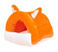 Elnwnnkc Hamster Nest Cartoon Hangable Hammock Bed Warmth and Comfortable Pet Nests Sleep Rest Mats for Various Size Pet Accessories