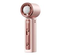 Elnwnnkc Handheld Cooling Fan with Ice Semiconductor Technology Adjustable Wind Speeds Up to 199 Gears Fast Speed Cooling Fan