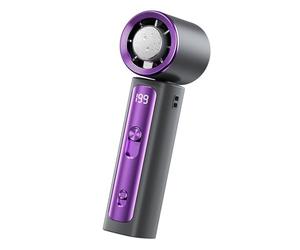 Elnwnnkc Handheld Cooling Fan with Ice Semiconductor Technology Adjustable Wind Speeds Up to 199 Gears Fast Speed Cooling Fan