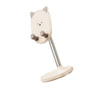 Elnwnnkc Height Adjustable Phone Stand, Cute Desktop Holder for Comfortable Viewing, Live Streaming and Online Classes Desktop Phone Holder Adjustable Tablet Stand Device Mount Video Call Streaming